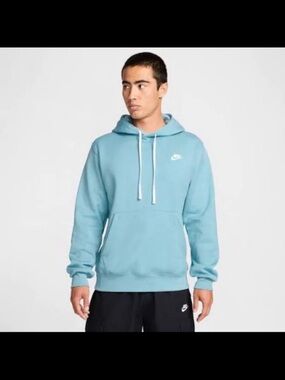 Nike Men’s Sky Blue Pullover Hoodie
